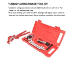 13PCS Pipe Flaring Tool Kit Brake Fuel Tube Repair Flare Tool Set Kit