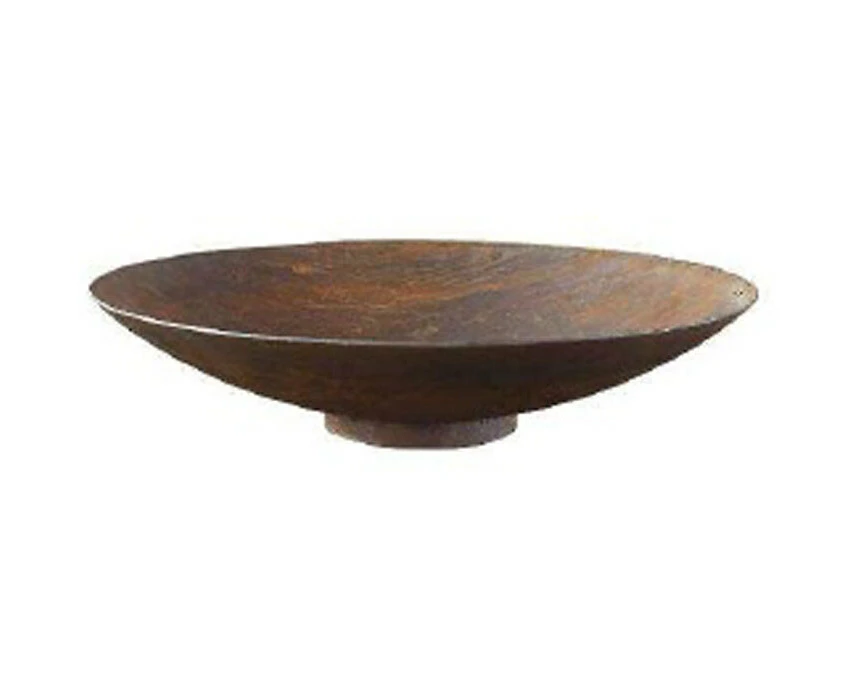 Standing 60cm Metal Fire Pit/Water Bowl Rust Standing Ornament Garden/Yard Décor