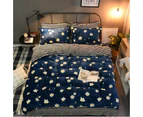 3D Small Flower Pattern 14009 Quilt Cover Set Bedding Set Pillowcases Duvet Cover KING SINGLE DOUBLE QUEEN KING