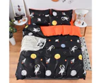 3D Planet Astronaut 12126 Quilt Cover Set Bedding Set Pillowcases Duvet Cover KING SINGLE DOUBLE QUEEN KING