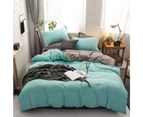 3D Gray Mint Green 12111 Quilt Cover Set Bedding Set Pillowcases Duvet Cover KING SINGLE DOUBLE QUEEN KING