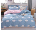 3D Cloud Pattern 12084 Quilt Cover Set Bedding Set Pillowcases Duvet Cover KING SINGLE DOUBLE QUEEN KING