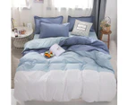 3D Blue And White Gradient 12081 Quilt Cover Set Bedding Set Pillowcases Duvet Cover KING SINGLE DOUBLE QUEEN KING