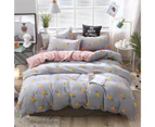 3D Gray Background Yellow Carrot 12075 Quilt Cover Set Bedding Set Pillowcases Duvet Cover KING SINGLE DOUBLE QUEEN KING