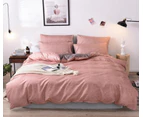3D Pink 12020 Quilt Cover Set Bedding Set Pillowcases Duvet Cover KING SINGLE DOUBLE QUEEN KING