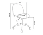 Chotto - Mio Fabric Office Chair - Yellow