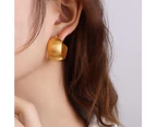 Posh Gold Hoop Earrings