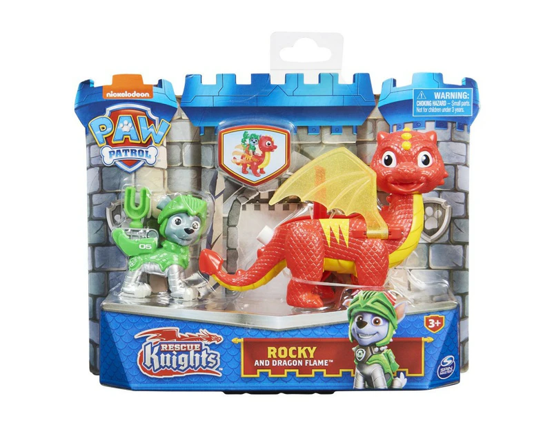 Paw Patrol Rescue Knights - Rocky and Flame