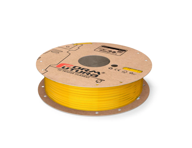 PETG Filament HDglass 1.75mm See Through Yellow 750 gram 3D Printer Filament