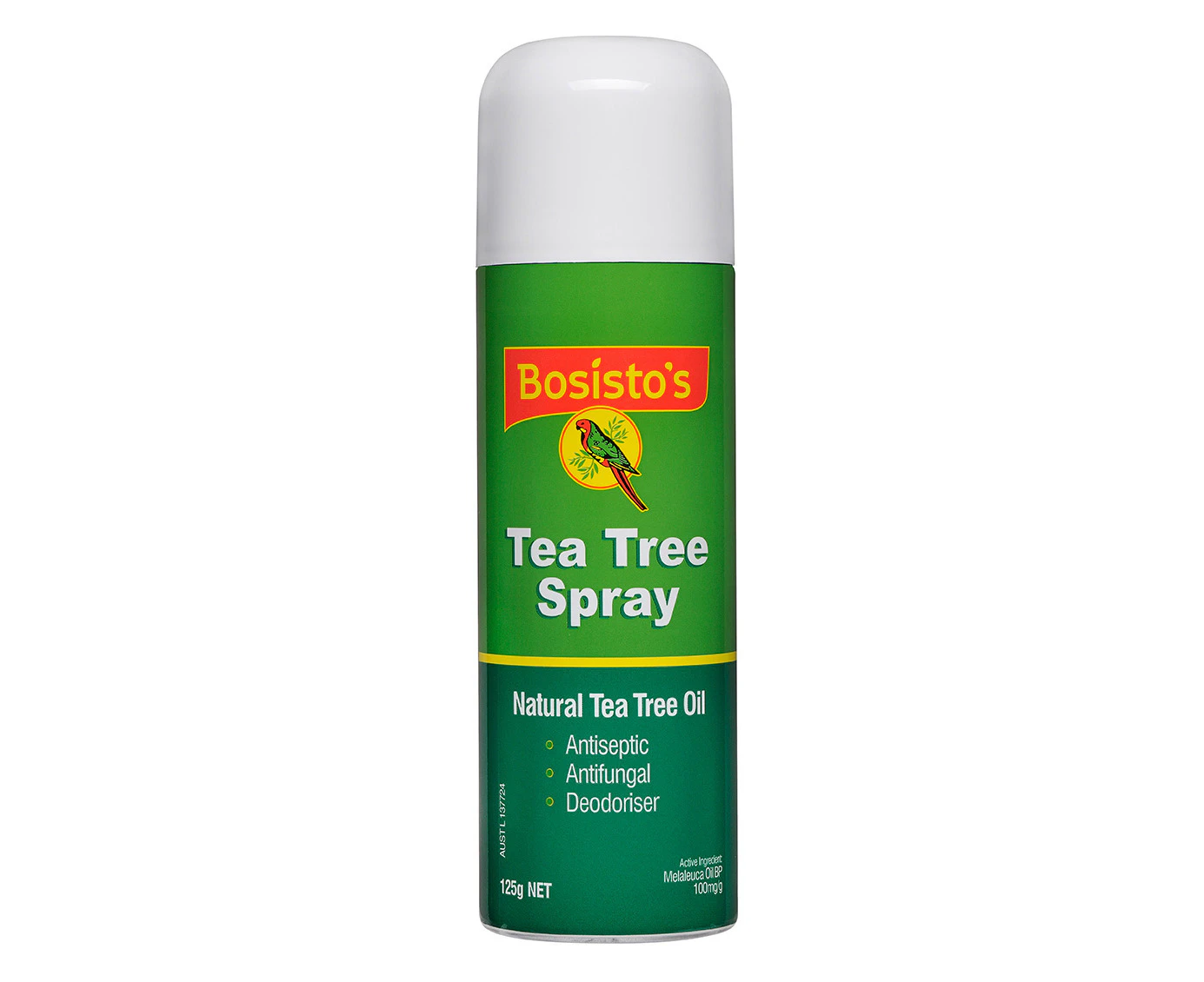 125g Bosisto's Tea Tree Oil Spray Natural Antiseptic Antifungal Deodoriser