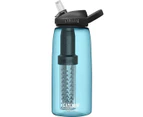 Camelbak Eddy+ Lifestraw 1L Water Bottle- True Blue