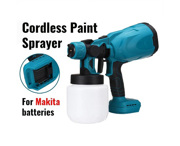 Makita 18V Li-Ion Cordless Paint Spray Gun 800ml