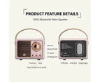 Momax Portable Bluetooth Wireless Stereo Retro Speakers-Pink