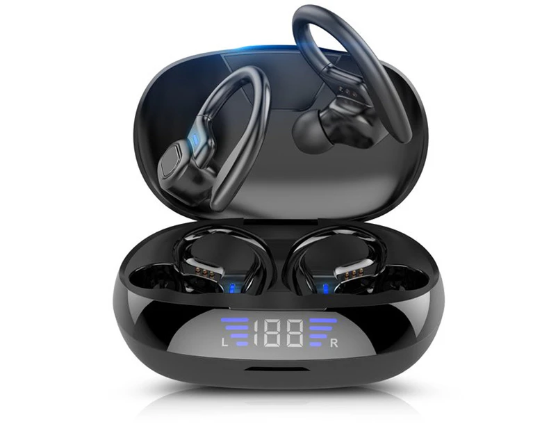 VV2 TWS Wireless Touch Control Sports Earphones- USB Charging