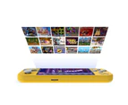 8GB RAM Double Joystick Handheld Game Console With USB - Yellow