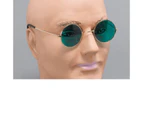 Mens John Lennon Glasses Green Lens Costume Accessories Male Halloween