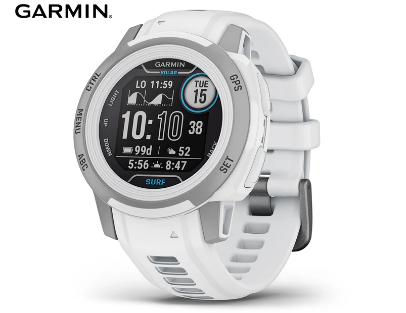 Garmin Instinct 2S Solar Surf Edition 40mm Silicone GPS Smart Watch - Ericeira