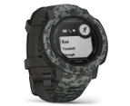 Garmin Instinct 2 Camo Edition 45mm Silicone GPS Smart Watch - Graphite Camo