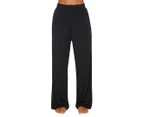 French Connection Women's Modal Wide Leg Pants / Tracksuit Pants - Anthracite Black