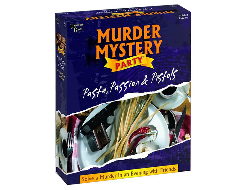 Murder Mystery Party: Pasta, Passion & Pistols Set