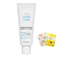 Etude House SoonJung Sleeping Pack - Panthensoside 5 50ml Pure and Mild Sensitive Skin Soon Jung + Face Mask