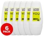 6 x Lynx You 48H Fresh Protection Roll-On Antiperspirant Deodorant 50mL 1