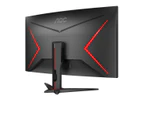 AOC C32G2ZE 31.5" 240Hz 0.5ms response HDR 1500R Curved Gaming Monitor - Black