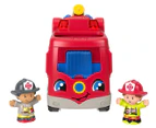 Fisher-Price Little People Helping Others Fire Truck Toy