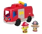 Fisher-Price Little People Helping Others Fire Truck Toy 5
