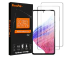 [2 PACK] Samsung Galaxy A53 5G Screen Protector Full Cover Tempered Glass Screen Protector Guard (Clear)
