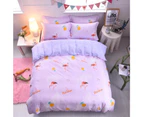 3D Forange Flamingo 3060 Quilt Cover Set Bedding Set Pillowcases Duvet Cover KING SINGLE DOUBLE QUEEN KING