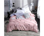 3D Pink Small Black Triangle 4166 Quilt Cover Set Bedding Set Pillowcases Duvet Cover KING SINGLE DOUBLE QUEEN KING
