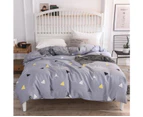 3D Dark Gray With Small Triangles 4138 Quilt Cover Set Bedding Set Pillowcases Duvet Cover KING SINGLE DOUBLE QUEEN KING
