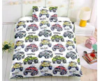 3D Many Cars 6004 Quilt Cover Set Bedding Set Pillowcases Duvet Cover KING SINGLE DOUBLE QUEEN KING