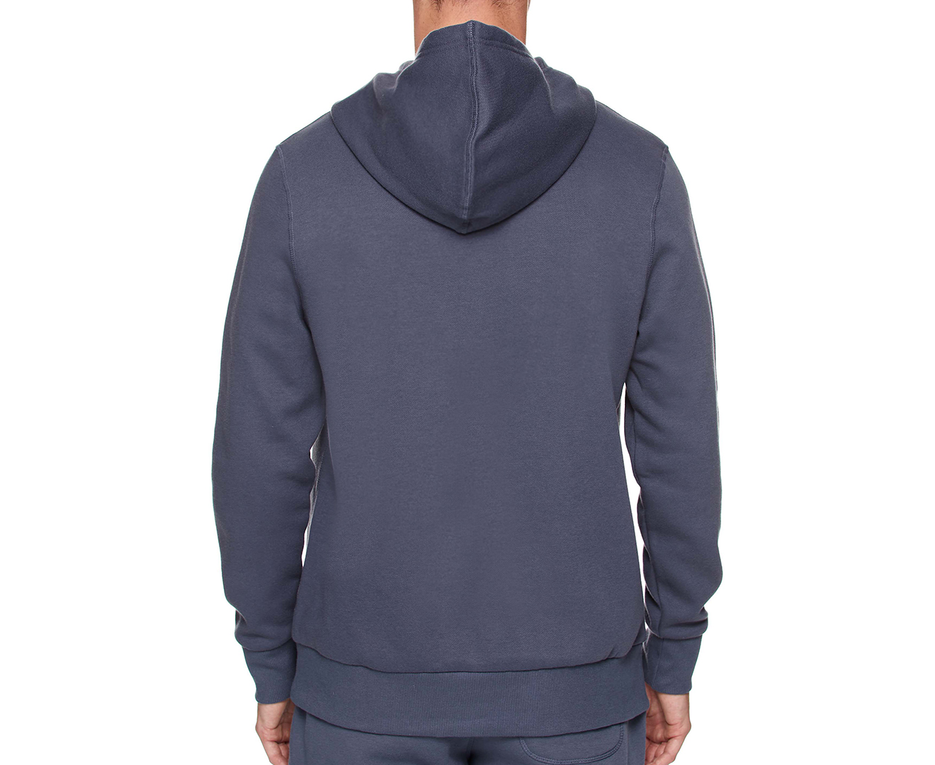 Hurley Men's Boxed Logo Cotton Fleece Pullover Hoodie - Diffused Blue ...