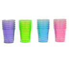 Shot Glasses - Plastic, Mixed Colours 20 pk