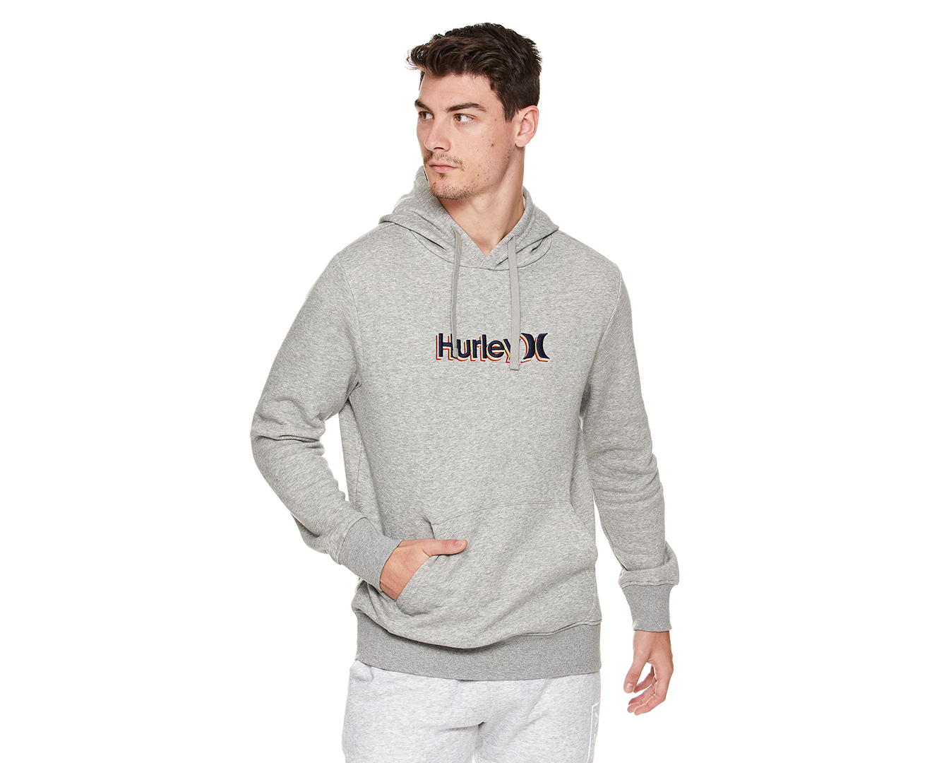 Grey on sale hurley hoodie