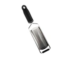 Flat Fine Cheese Grater Stainless Steel Home Kitchen Cookware Silver