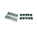 20-Pack Plant Trellis Connector Clip Support Buckles Rotatable Cross Clip