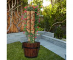 Totem Pole Climbing Structures Flower Fixed Blooming Support Pole for Plants
