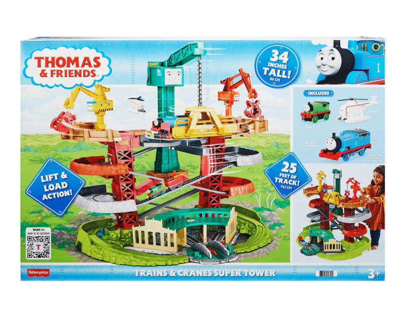Thomas & Friends Trains & Cranes Super Tower - Blue