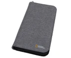 National Geographic Eco Travel Documents & Passport Wallet - Grey