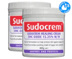 2 x Sudocrem Healing Cream 400g