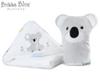 Bubba Blue Koala Hooded Towel & Bath Mitt