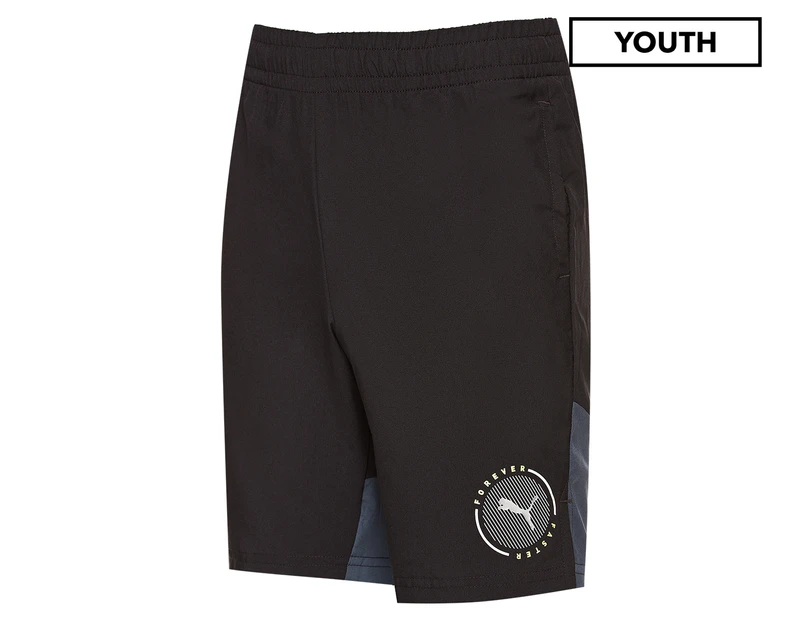 Puma Youth Boys' Active Sport Woven Shorts - Puma Black