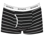 Bonds Men's Guyfront Trunks 3-Pack - Black/Stripe/Grey
