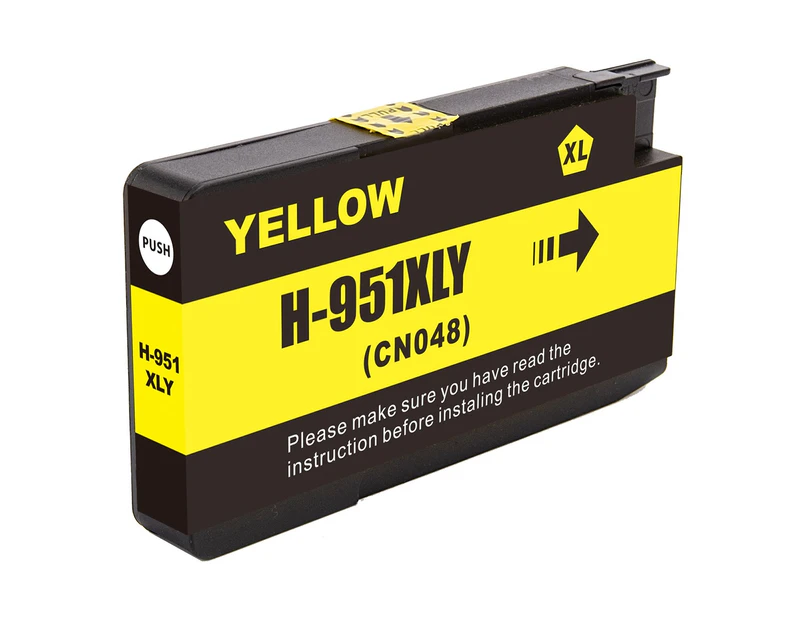 HP 951XL Generic Yellow High Yield Inkjet Cartridge CN048AA - 1,500 Pages