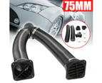 75mm Heater Pipe Duct + Warm Air Outlet w/ Y Piece For Diesel Heater
