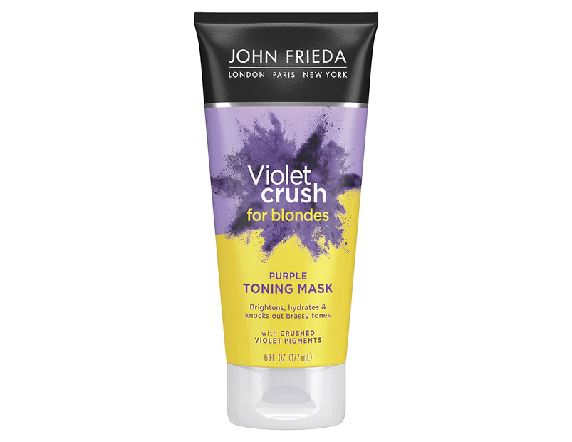 John Frieda Violet Crush For Blondes Purple Toning Mask 177mL