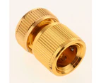 4PCS Inch Female Brass Quick Connector Fitting for Water Hose Pipe Tap